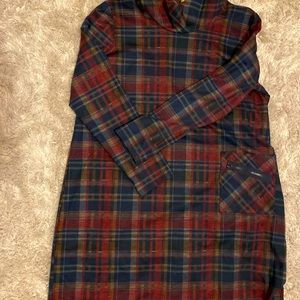 Plaid dress. Brand new with tags size xxl.